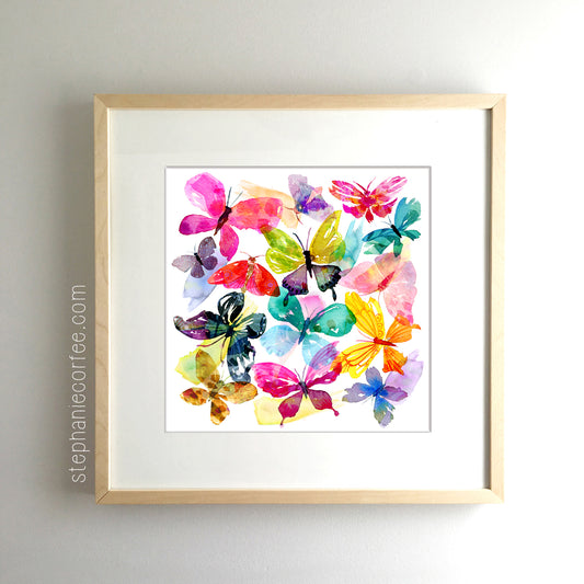 BUTTERFLY BASH - Wall Art Printable