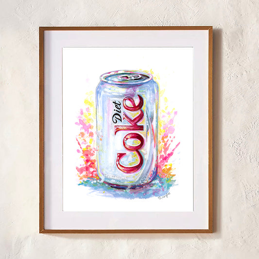 Diet Coke Love - PRINT reproduction