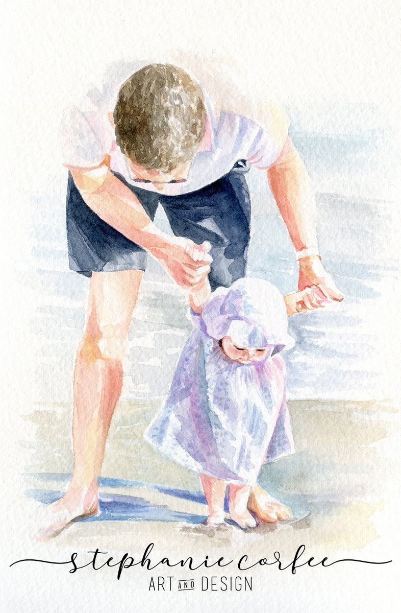 Watercolor Portrait - Traditional