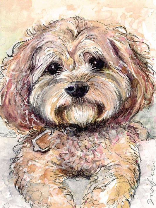 Jovi Pup - PRINT