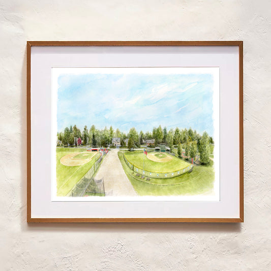Monument Avenue Baseball Fields - PRINT