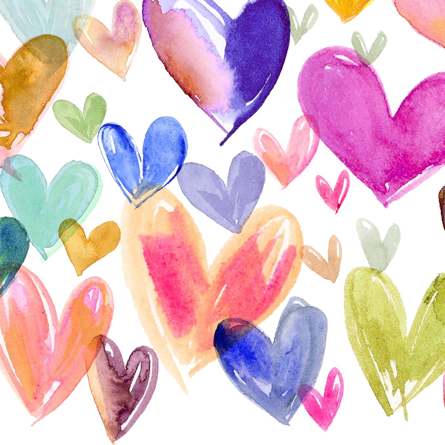 Juvi Hearts Bright - PRINT
