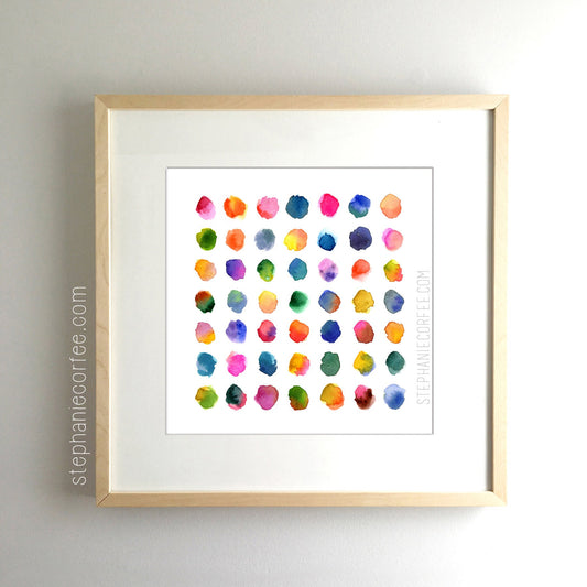 Candy Buttons - Wall Art Printable