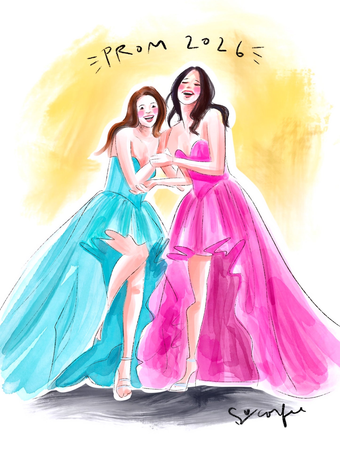 DIGITAL Portrait- "Character Sketch Style" from Your Photo - Digital File