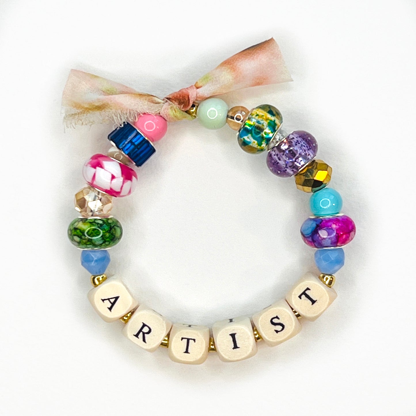 ARTIST Beaded Stretchy Bracelet