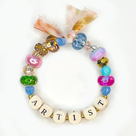 ARTIST Beaded Stretchy Bracelet