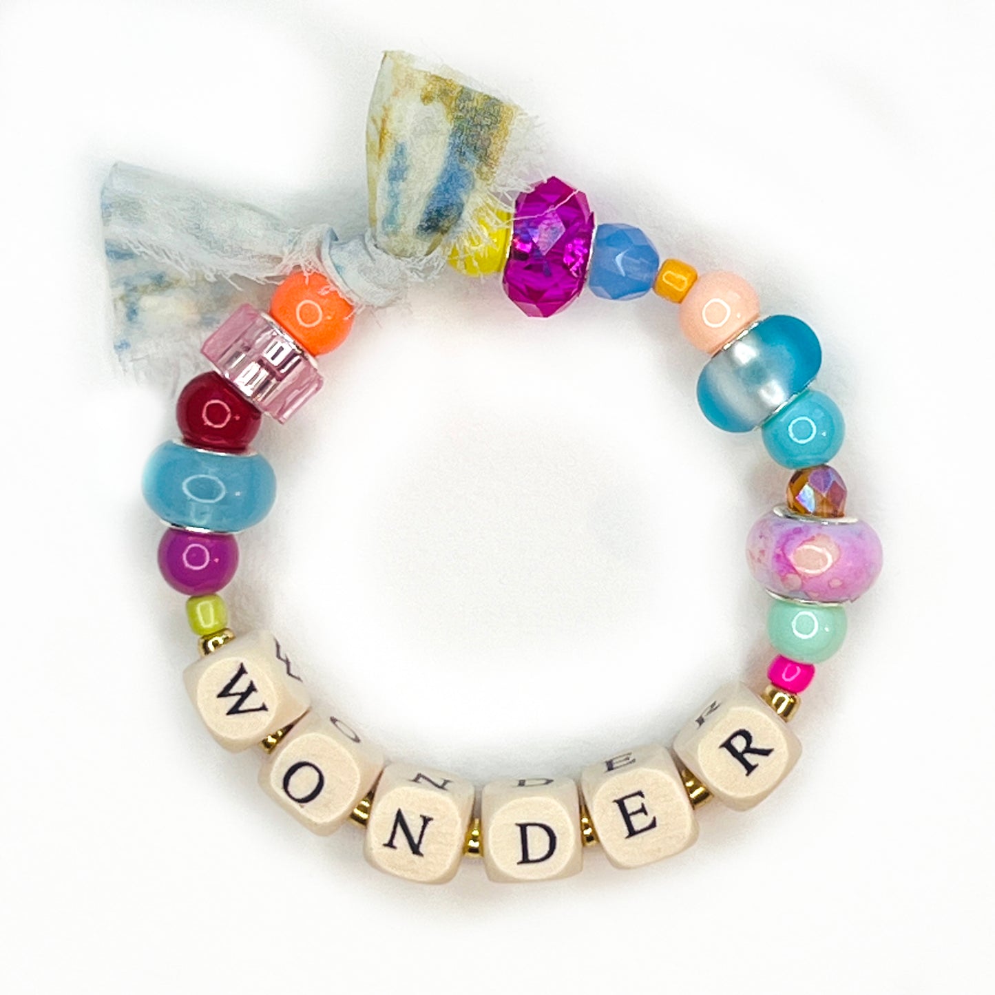 WONDER Beaded Stretchy Bracelet