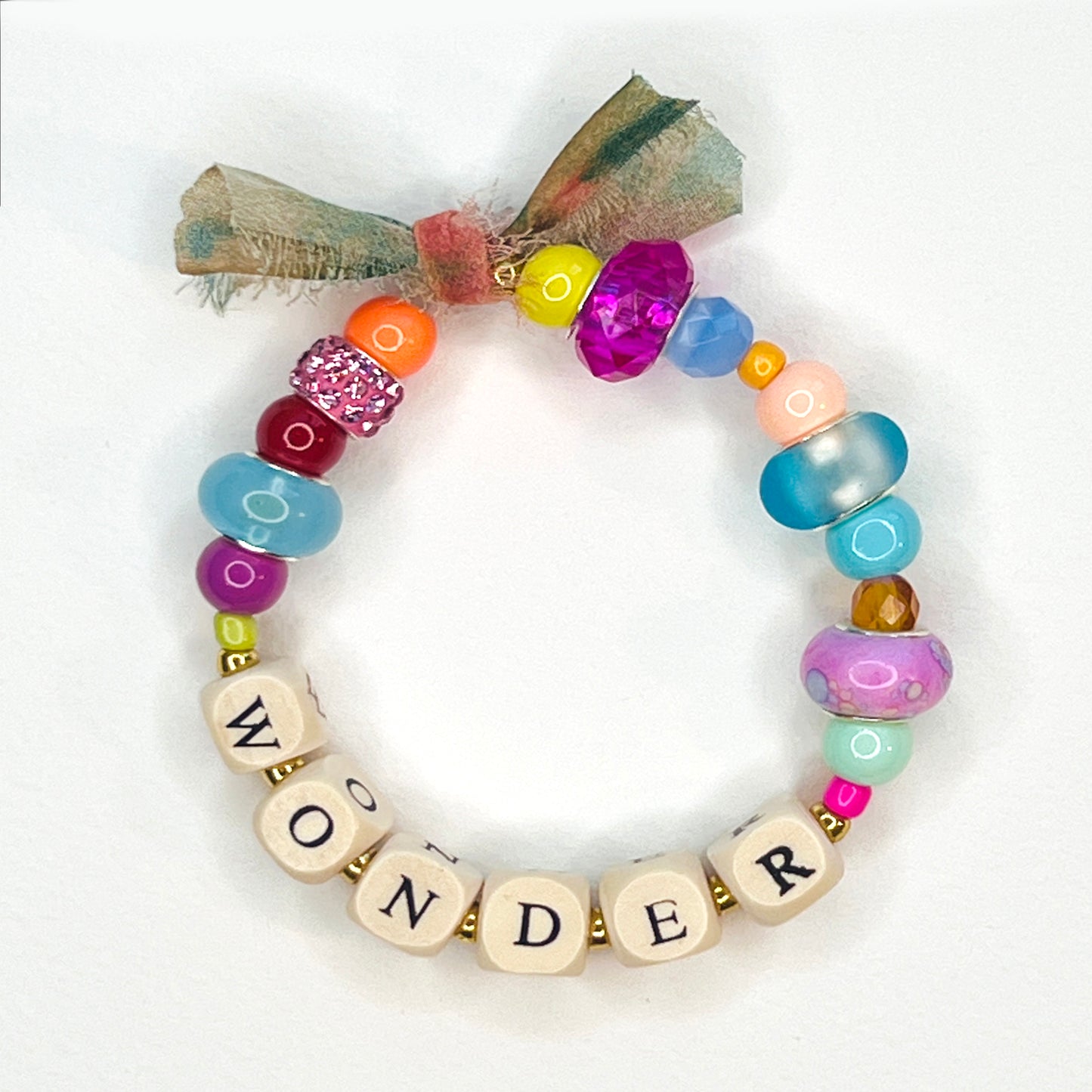 WONDER Beaded Stretchy Bracelet