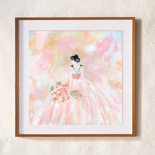 Blush Glam Girl - PRINT