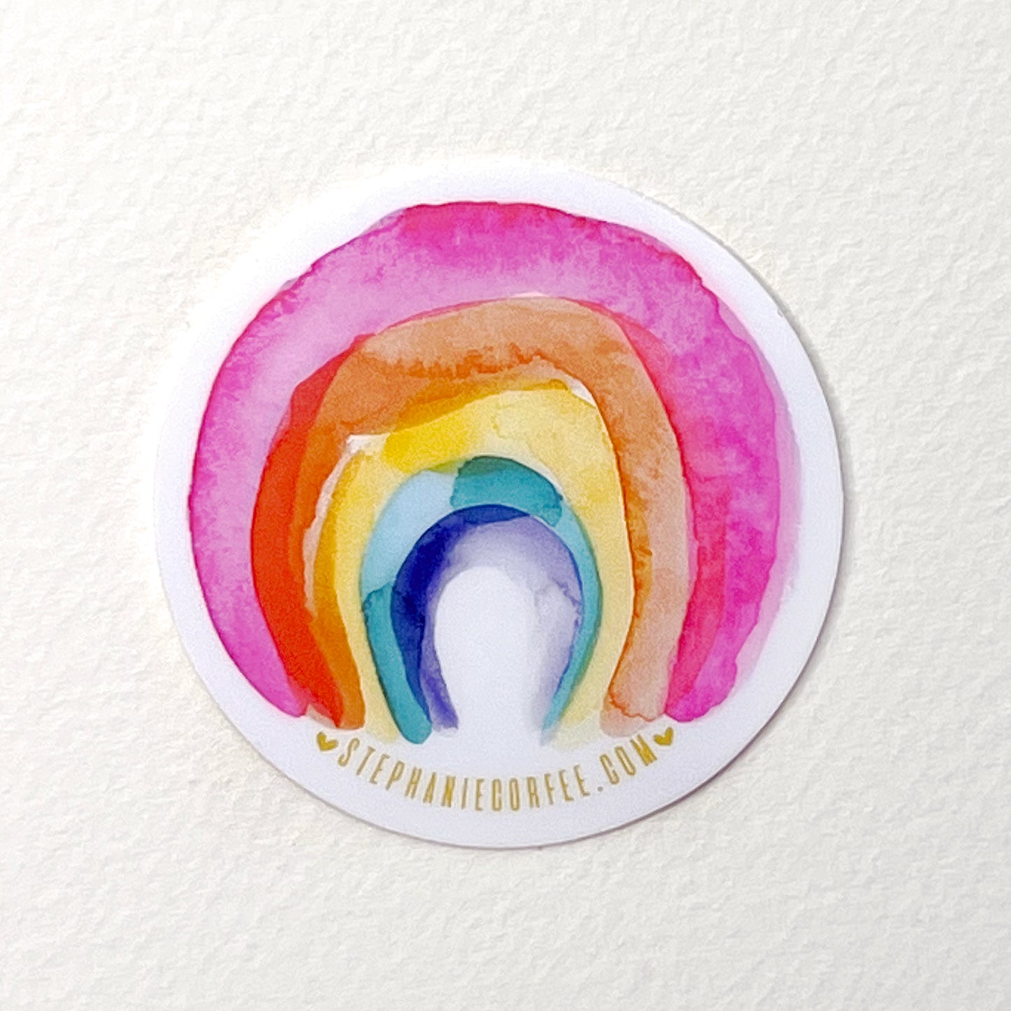 Sticker/ Decal - Rainbow Circle