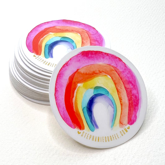 Sticker/ Decal - Rainbow Circle