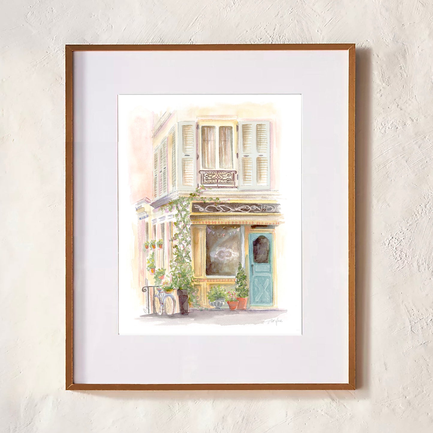 Old World Shop Front - PRINT