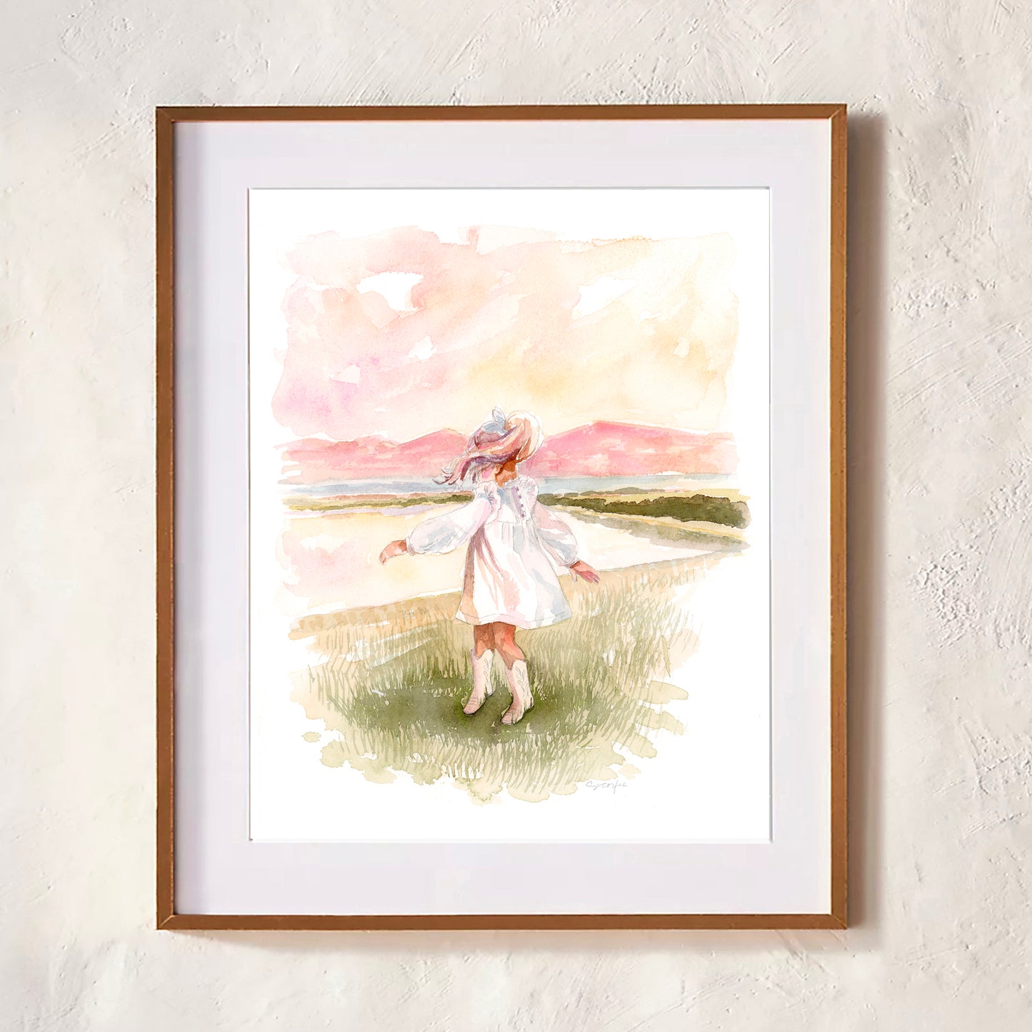 Prairie Twirl - PRINT