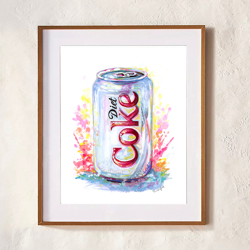 Diet Coke Love - PRINT reproduction