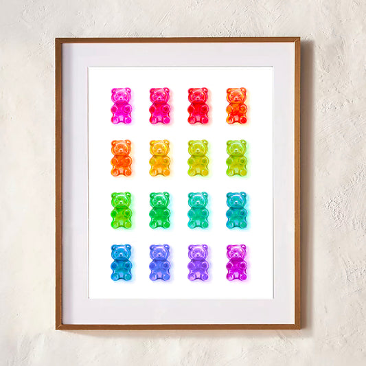 Gummi Bear Rainbow - PRINT