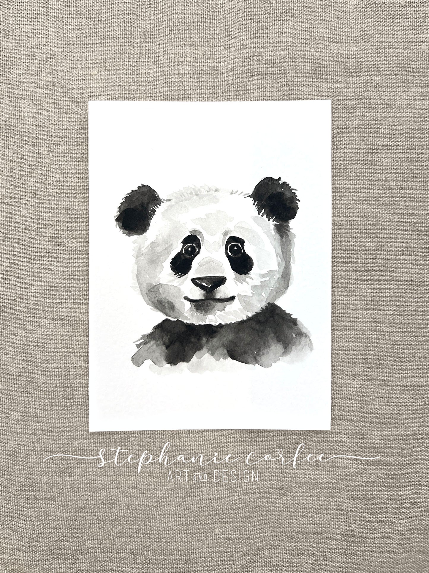 STUDIO SALE -  Black & White Panda