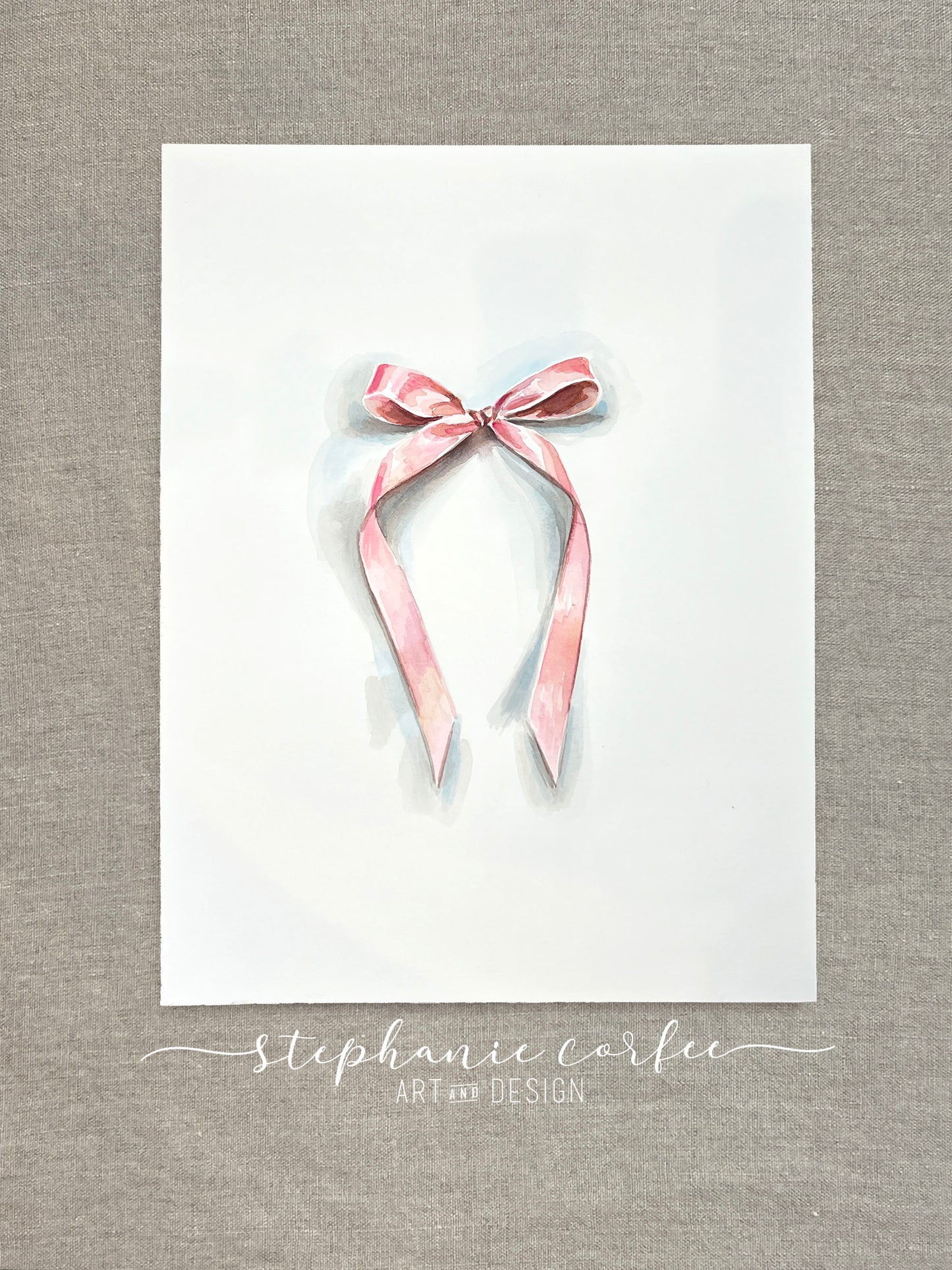 STUDIO SALE -  Perfect Pink Bow