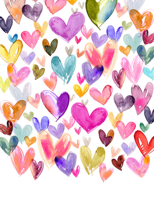 Juvi Hearts - PRINT
